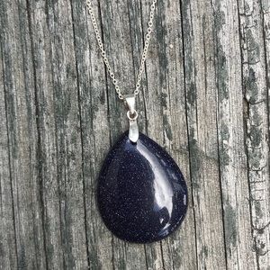 Firestone pendant necklace
